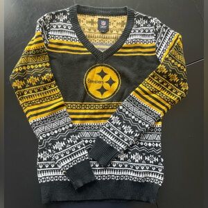 Pittsburgh Steelers V-Neck Sweater